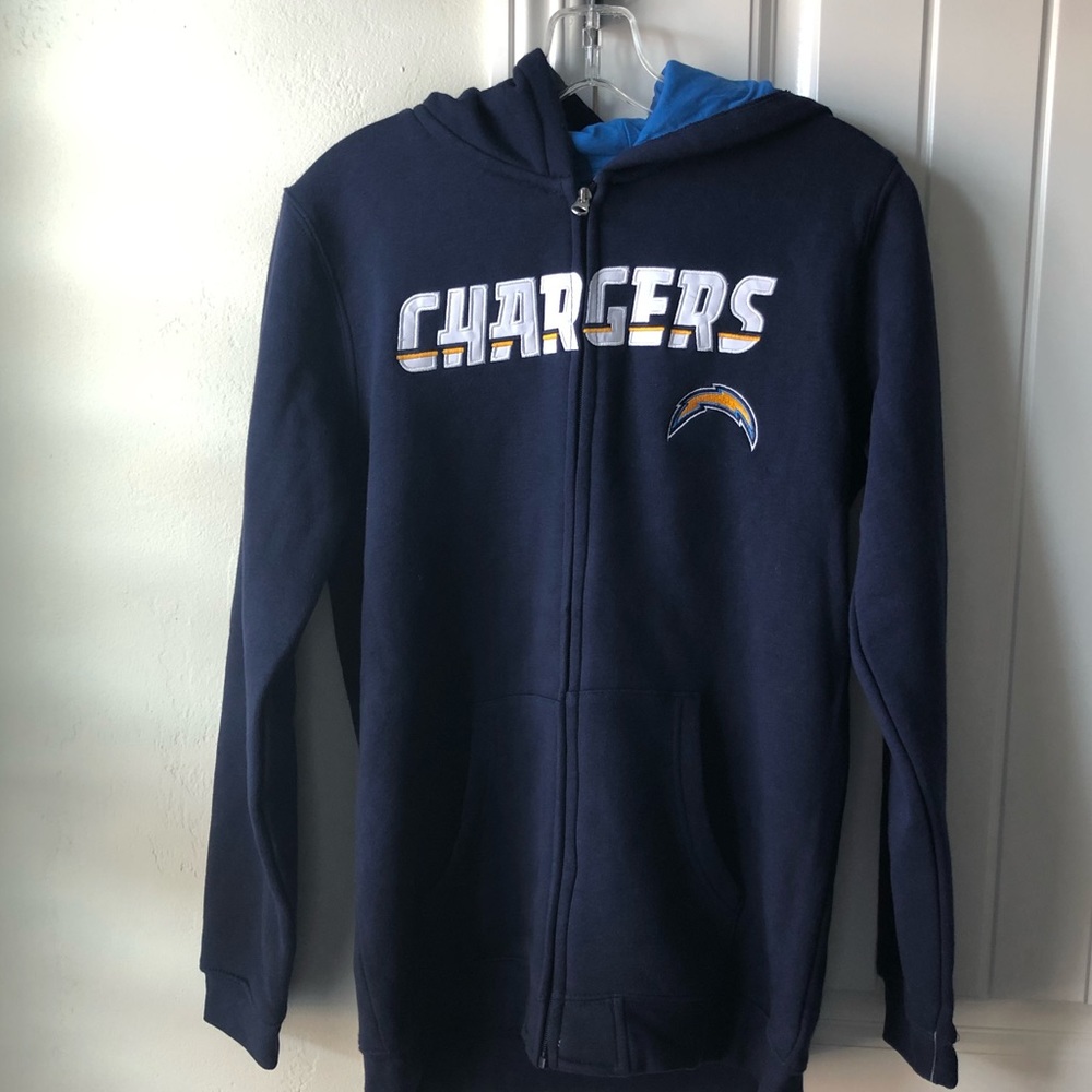 NFL Apparel Full Zip Chargers Hoodie